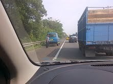 Angkot Mogok, Tol Jagorawi Arah Jakarta Macet