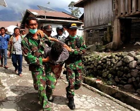 Antisipasi Awan Panas, Desa Terdekat Kawah Gunung Sinabung Dikosongkan