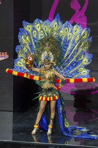 Whulandary Herman, Miss Indonesia. REUTERS/Darren Decker/Miss Universe Organization L.P., LLLP/Handout via Reuters.