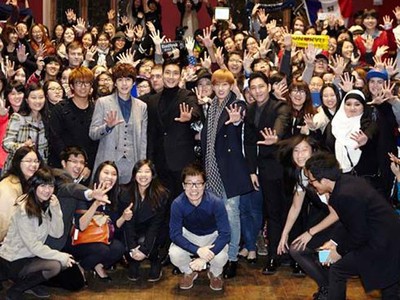 Super Junior Gelar Kuliah Umum di Universitas Oxford