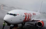 Boeing 737 ke-100 Lion Air Tiba di Bandara Soetta