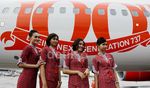 Boeing 737 ke-100 Lion Air Tiba di Bandara Soetta