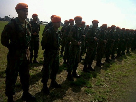 Tentara China Puji Pasukan Baret Jingga