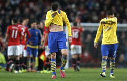 Kekalahan kedua Arsenal musim ini usai di pekan pertama tumbang dari Aston Villa. Namun hasil ini tak mengubah posisi The Gunners di puncak klasemen dengan 25 poin. Tapi selisih angka dengan Liverpool di posisi kedua tinggal dua. REUTERS/Phil Noble.