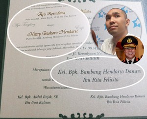 Kata Hotman Paris Soal Nama Bambang Hendarso di Undangan Ayu Ting Ting