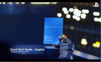 Sony juga tidak luput membekali gamer dengan buku manual dalam bahasa Inggris. (kredit: Sony)