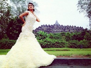 Mau Foto-foto di Candi Borobudur, Jupe Tak Boleh Masuk