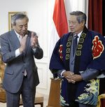 Presiden SBY Terima Walikota Kesennuma