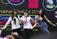 Saat Ve, Kinal, dan Shania unjuk bakat dengan menari 'Yang Iya Iyalah'.
