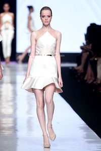 Jakarta, Indonesia - 21 Oktober. Peggy Hartanto Quantum. Jakarta Fashion Week 2014 at Senayan City. 21 Oktober 2013. Jakarta. [Foto: Mohammad Abduh/Wolipop]