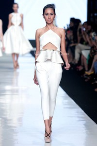 Jakarta, Indonesia - 21 Oktober. Peggy Hartanto Quantum. Jakarta Fashion Week 2014 at Senayan City. 21 Oktober 2013. Jakarta. [Foto: Mohammad Abduh/Wolipop]