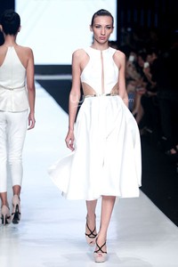 Jakarta, Indonesia - 21 Oktober. Peggy Hartanto Quantum. Jakarta Fashion Week 2014 at Senayan City. 21 Oktober 2013. Jakarta. [Foto: Mohammad Abduh/Wolipop]