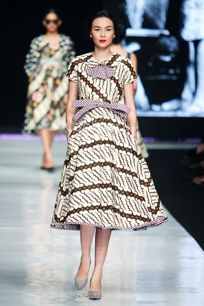 Jakarta, Indonesia - 21 Oktober. Edward Hutabarat Annual Show The Parang. Jakarta Fashion Week 2014 at Senayan City. 21 Oktober 2013. Jakarta. [Foto: Mohammad Abduh/Wolipop]