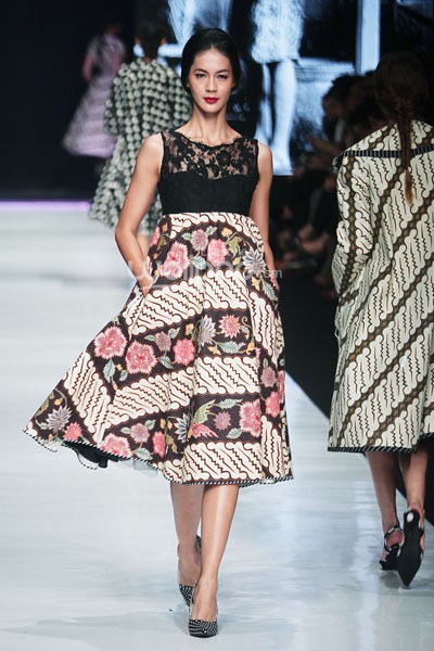 Jakarta, Indonesia - 21 Oktober. Edward Hutabarat Annual Show The Parang. Jakarta Fashion Week 2014 at Senayan City. 21 Oktober 2013. Jakarta. [Foto: Mohammad Abduh/Wolipop]