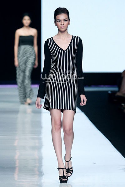 Jakarta, Indonesia - 21 Oktober. Ardistia Dwiasri JUARA. Jakarta Fashion Week 2014 at Senayan City. 21 Oktober 2013. Jakarta. [Foto: Mohammad Abduh/Wolipop]