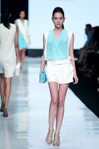 Jakarta, Indonesia - 21 Oktober. Ardistia Dwiasri JUARA. Jakarta Fashion Week 2014 at Senayan City. 21 Oktober 2013. Jakarta. [Foto: Mohammad Abduh/Wolipop]