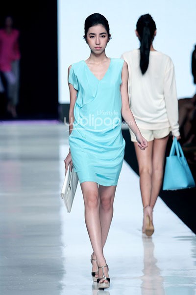 Jakarta, Indonesia - 21 Oktober. Ardistia Dwiasri JUARA. Jakarta Fashion Week 2014 at Senayan City. 21 Oktober 2013. Jakarta. [Foto: Mohammad Abduh/Wolipop]