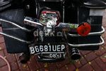 Ini Dia Harley yang Tabrak Trotoar di Menteng