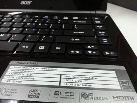 Acer Aspire E1: Elegan Tak Harus Mahal