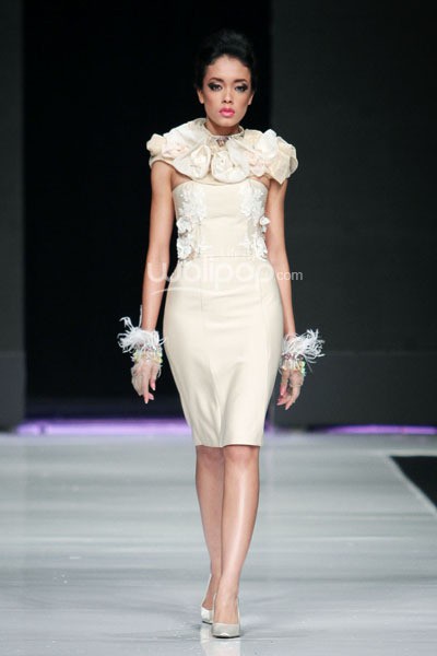 Jakarta, Indonesia - 21 Oktober. Lusiana Liauw L7. Jakarta Fashion Week 2014 at Senayan City. 21 Oktober 2013. Jakarta. [Foto: Mohammad Abduh/Wolipop]