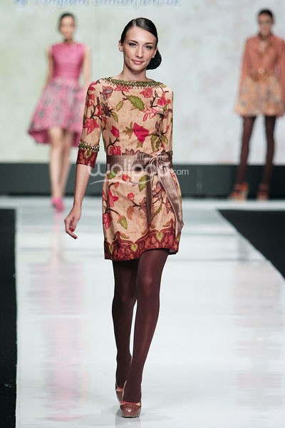 Jakarta, Indonesia - 21 Oktober. Tongam Simanjuntak ABIT Couture. My Project Runway. Jakarta Fashion Week 2014 at Senayan City. 21 Oktober 2013. Jakarta. [Foto: Mohammad Abduh/Wolipop]