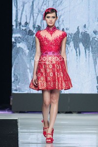 Jakarta, Indonesia - 21 Oktober. Abeneri Ang La Memoire. My Project Runway. Jakarta Fashion Week 2014 at Senayan City. 21 Oktober 2013. Jakarta. [Foto: Mohammad Abduh/Wolipop]