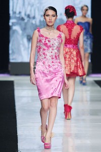 Jakarta, Indonesia - 21 Oktober. Abeneri Ang La Memoire. My Project Runway. Jakarta Fashion Week 2014 at Senayan City. 21 Oktober 2013. Jakarta. [Foto: Mohammad Abduh/Wolipop]