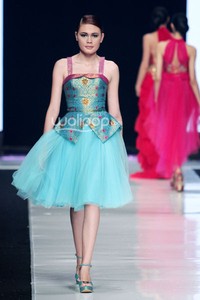 Jakarta, Indonesia - 21 Oktober. Vera Tjan Summer Grace. My Project Runway. Jakarta Fashion Week 2014 at Senayan City. 21 Oktober 2013. Jakarta. [Foto: Mohammad Abduh/Wolipop]