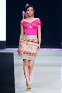 Jakarta, Indonesia - 21 Oktober. Vera Tjan Summer Grace. My Project Runway. Jakarta Fashion Week 2014 at Senayan City. 21 Oktober 2013. Jakarta. [Foto: Mohammad Abduh/Wolipop]