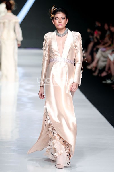 Jakarta, Indonesia - 21 Oktober. Lusiana Liauw L7. Jakarta Fashion Week 2014 at Senayan City. 21 Oktober 2013. Jakarta. [Foto: Mohammad Abduh/Wolipop]