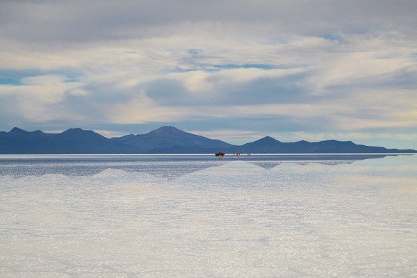 Danau Menjadi Padang Garam
