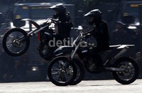 Peringatan HUT ke-68 Brimob Polri berpusat di Markas Komando Brigadir Mobil, Kelapa Dua, Depok, Jawa Barat.