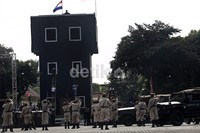 Atraksi kolosal itu diawali dengan adanya adegan di era Kerajaan Majapahit, berturut-turut masuk ke zaman kolonial Belanda, dan penjajahan Jepang. Kemudian, lahir polisi istimewa, kemudian hadirlah pasukan Brimob 68 tahun lalu.