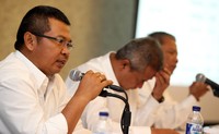 Angka itu 70% dari proyeksi pemasaran tahun 2013 sebesar Rp 20 triliun. (Dwi Sapto)