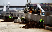 Nantinya, jalan tol Tanjung Priok ini menurut Bambang dapat menampung 1.500 kendaraan yang menuju ke pelabuhan Tanjung Priok.