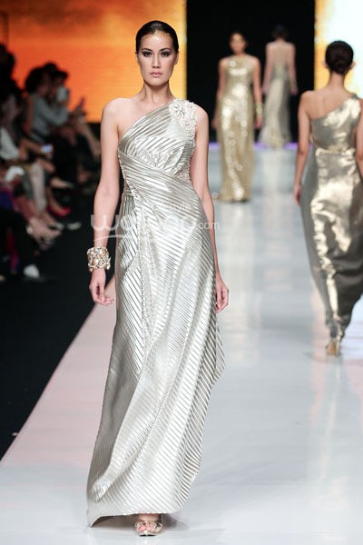 Liliana Lim. Jakarta Fashion Week 2014 at Senayan City. 21 Oktober 2013. Jakarta. [Foto: Mohammad Abduh/Wolipop]