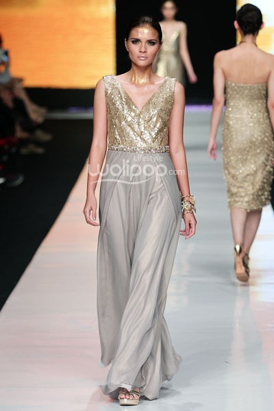 Liliana Lim. Jakarta Fashion Week 2014 at Senayan City. 21 Oktober 2013. Jakarta. [Foto: Mohammad Abduh/Wolipop])