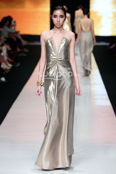 Liliana Lim. Jakarta Fashion Week 2014 at Senayan City. 21 Oktober 2013. Jakarta. [Foto: Mohammad Abduh/Wolipop]