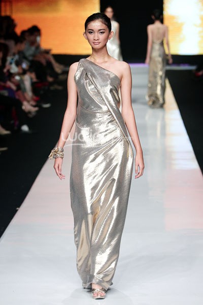 Liliana Lim. Jakarta Fashion Week 2014 at Senayan City. 21 Oktober 2013. Jakarta. [Foto: Mohammad Abduh/Wolipop]