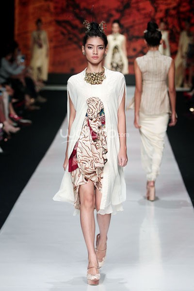 Jakarta, Indonesia - 21 Oktober. Era Soekamto The 1421. Jakarta Fashion Week 2014 at Senayan City, 21 Oktober 2013. Jakarta. [Foto: Mohammad Abduh/Wolipop]