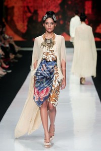 Jakarta, Indonesia - 21 Oktober. Era Soekamto The 1421. Jakarta Fashion Week 2014 at Senayan City, 21 Oktober 2013. Jakarta. [Foto: Mohammad Abduh/Wolipop]