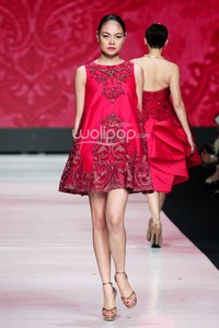 Jakarta, Indonesia - 21 Oktober. Imelda Kartini Concettismo. ESMOD Jakarta. Jakarta Fashion Week 2014 at Senayan City. 21 Oktober 2013. Jakarta. [Foto: Mohammad Abduh/Wolipop]