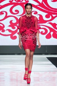 Jakarta, Indonesia - 21 Oktober. Imelda Kartini Concettismo. ESMOD Jakarta. Jakarta Fashion Week 2014 at Senayan City. 21 Oktober 2013. Jakarta. [Foto: Mohammad Abduh/Wolipop]