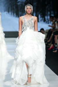 Jakarta, Indonesia - 21 Oktober. Sisca Tjong Neo mythologizm. ESMOD Jakarta. Jakarta Fashion Week 2014 at Senayan City. 21 Oktober 2013. Jakarta. [Foto: Mohammad Abduh/Wolipop]