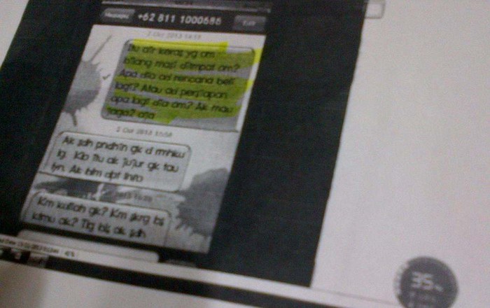 Mahasiswi Binus Pernah Terima SMS Peringatan Soal Penyiraman Air Keras