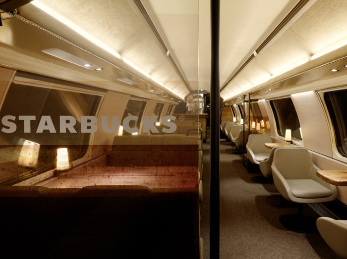 Pertama di Dunia! Gerbong Kereta Starbucks di Swiss