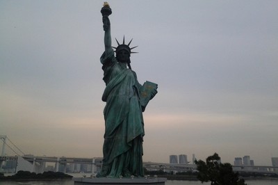 Penampakan Patung Liberty Ala Tokyo