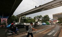 Kawasan ini merupakan rawan kecelekaan diharapkan dengan adanya JPO ini masyarakat dapat memanfaatkannya.     