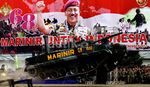 Atraksi Beladiri Meriahkan HUT Marinir