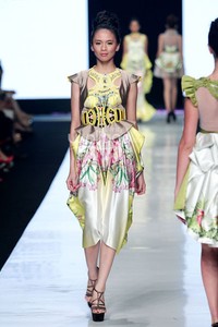 Jakarta, Indonesia - 21 Oktober. Danny Satriadi Artistry. Jakarta Fashion Week 2014 at Senayan City. 21 Oktober 2013. Jakarta. [Foto: Mohammad Abduh/Wolipop]